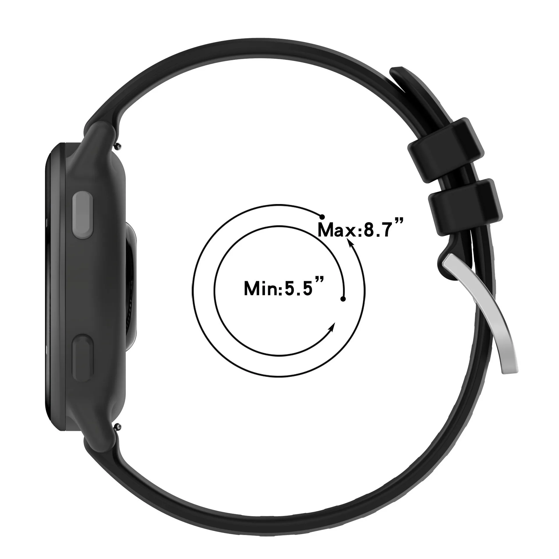 Elegant 18mm Premium Watch Strap Replacement