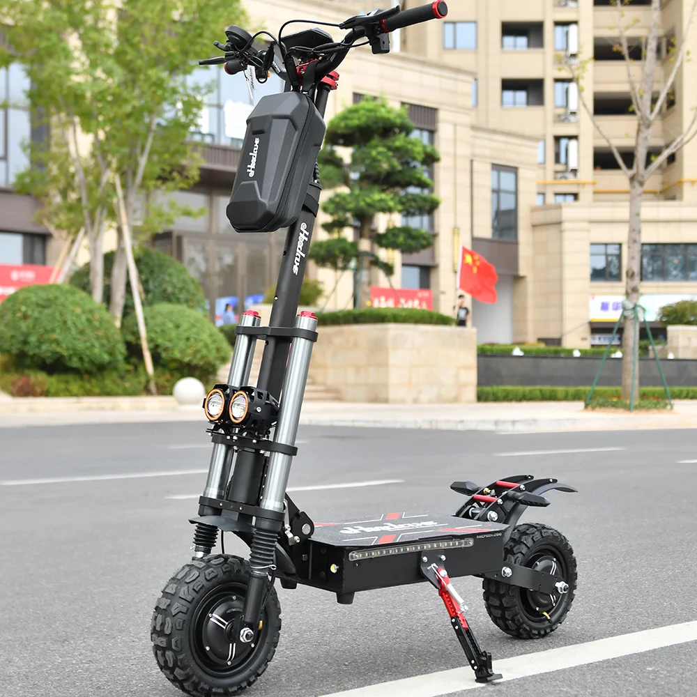 5600w Electric Adults Scooters For Outdoor Extreme Sports 70100km/h Max Speed 60v40ah Panasonic