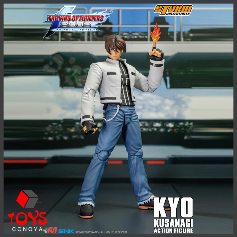 

2024 Q2 Storm Toys 1/12 SKKF08 KYO KUSANAGI 2002 Unlimited Match Action Figure Male 6-inch Full Set Collectible Soldier Toy