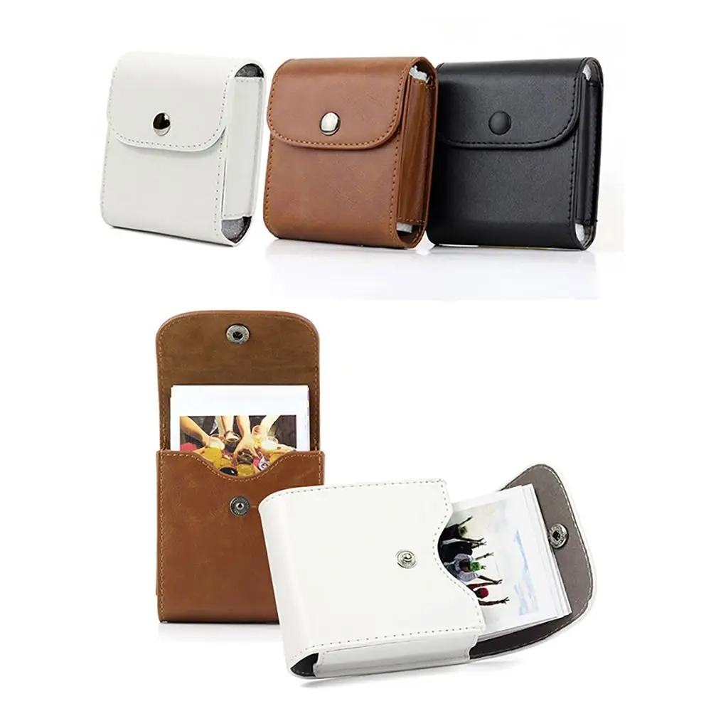 Pu Leather Instant Camera Photo Storage Bag Pocket Film Photo Pouchfor Square Sq20 Sq10 Sq6 | Per Fujifilm Instax Mini