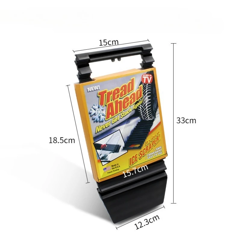 New Car Tire Anti-Slip Pad - Emergency Snow Self-Rescue Recovery Board  Portable Snow Shovel Heavy-Duty Traction Mat for Winter