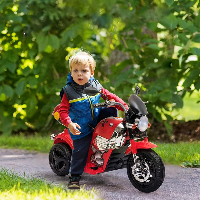 Homcom Moto Elétrica Crianças 3-8 Anos Bateria 12 V