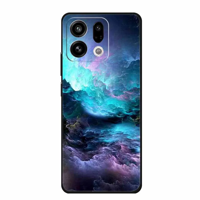 Sleek Black Silicone Soft Back Phone Case