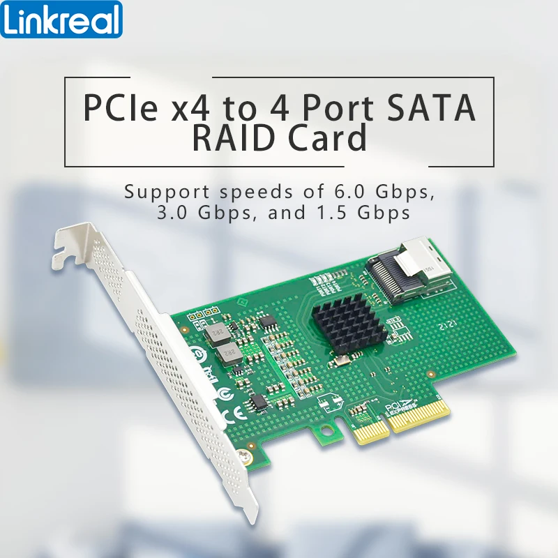 Scheda PCI Express Con 4 Porte SATA - Chipset MARVELL 88SE9230 | Supporta RAID 0,1,10 | Per PC Desktop - Foto 8