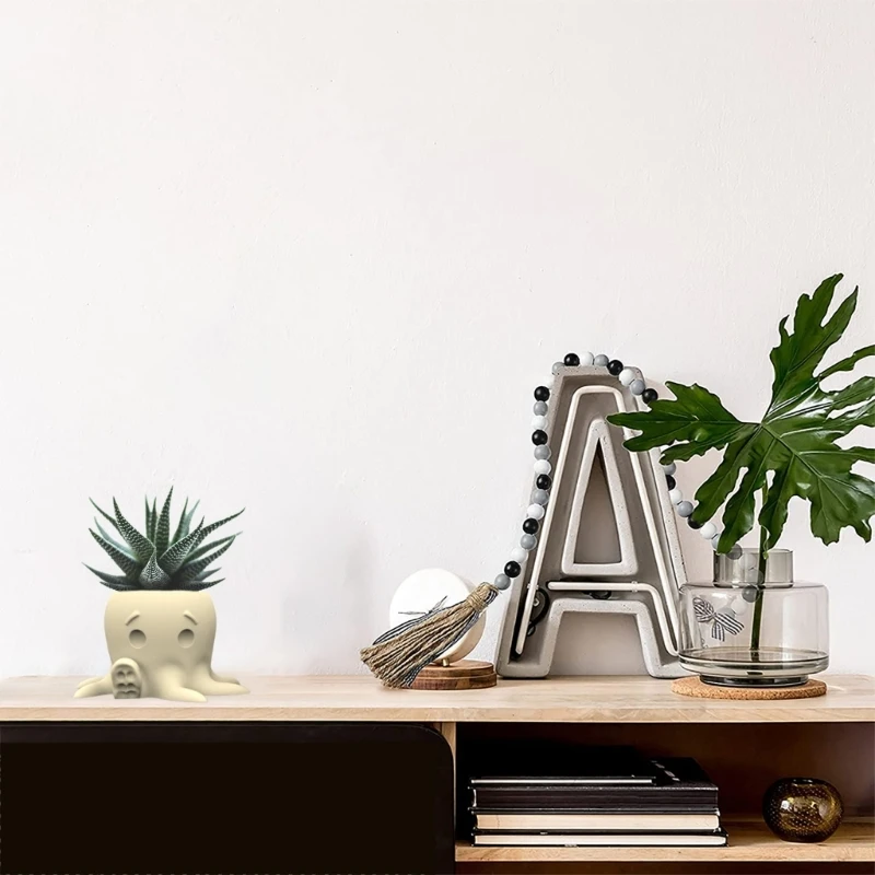 Creative Silicone Planter Mold Unique Succulent Vase Molds Octopus Molds