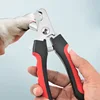 Pet Nail Clippers for Large Dog Nail Trimmer Stainless Steel Scissor Multifunctional Nail Cutter Cat Claw Care Grooming Supplies 4