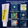 1-12Pcs Thermal Paste Conductive Heatsink Plaster Viscous Adhesive For Chip VGA RAM LED IC Cooler Radiator Cooling Sealers 4