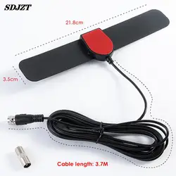 1080P HD Indoor Universal TV Antenna DVB-T2 ATSC 25Miles Digital Amplifier Aerial Indoor Digital TV Antenna