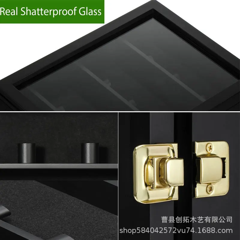 Wall-mounted Commemorative Ring Display box Stainless Steel ring for boyfriend gift Champion ring box accessories for fans gift 5