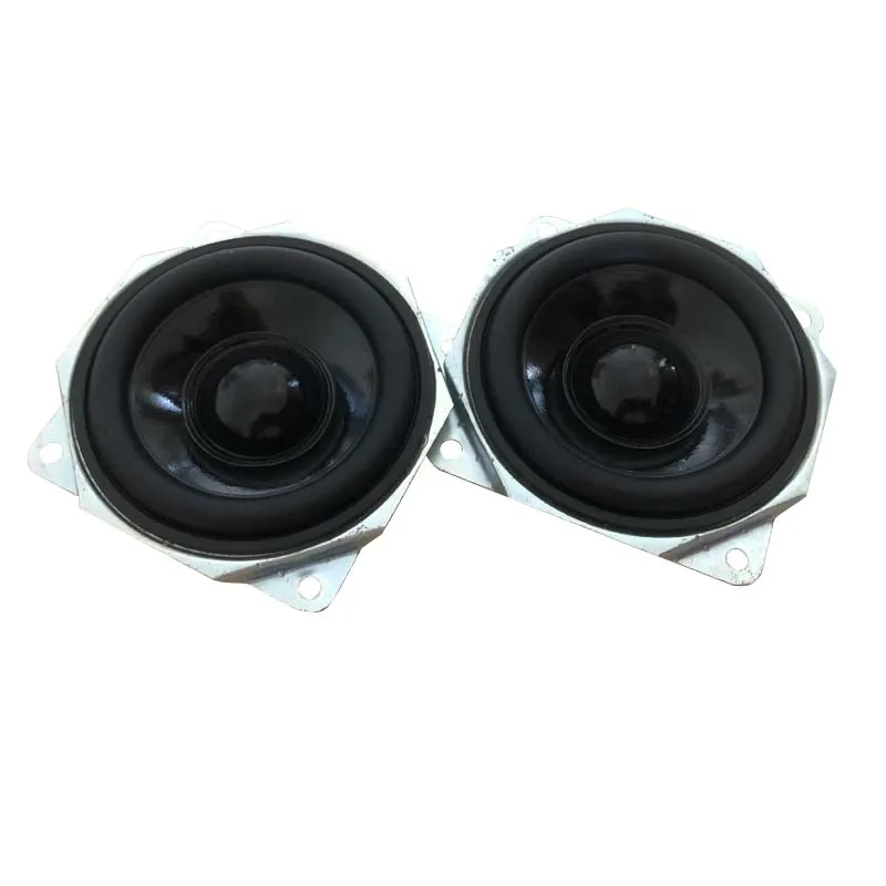 2pcs 3 Inch 80MM Waterproof Full Range Speaker Unit 4 Ohm 15W Outdoor Motorcycle Bathroom Fold Portable Audio Loudspeakers DIY