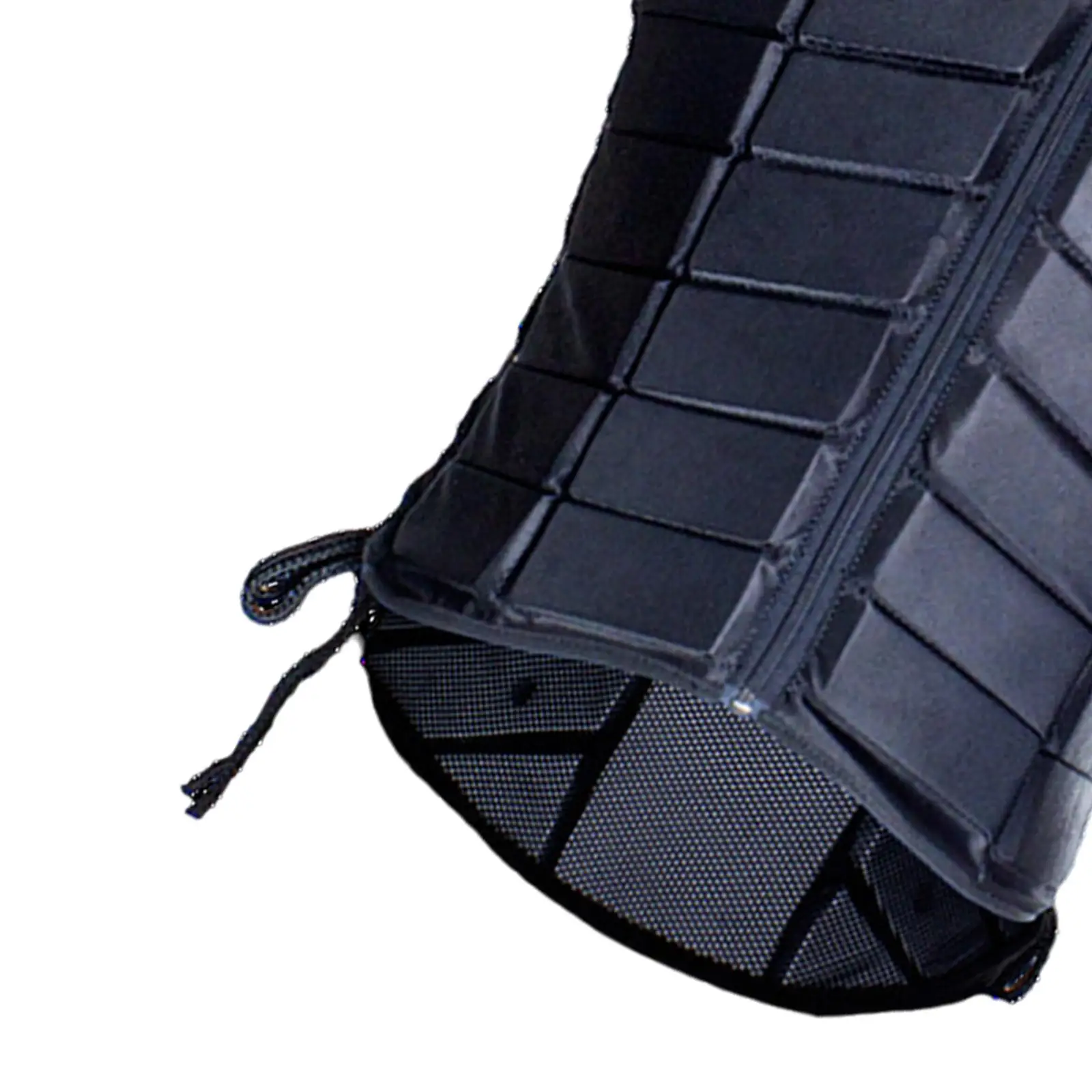 Equestrian Vest Professional Padded Horse Riding Vest Black Zipper Protector Gear Waistcoat