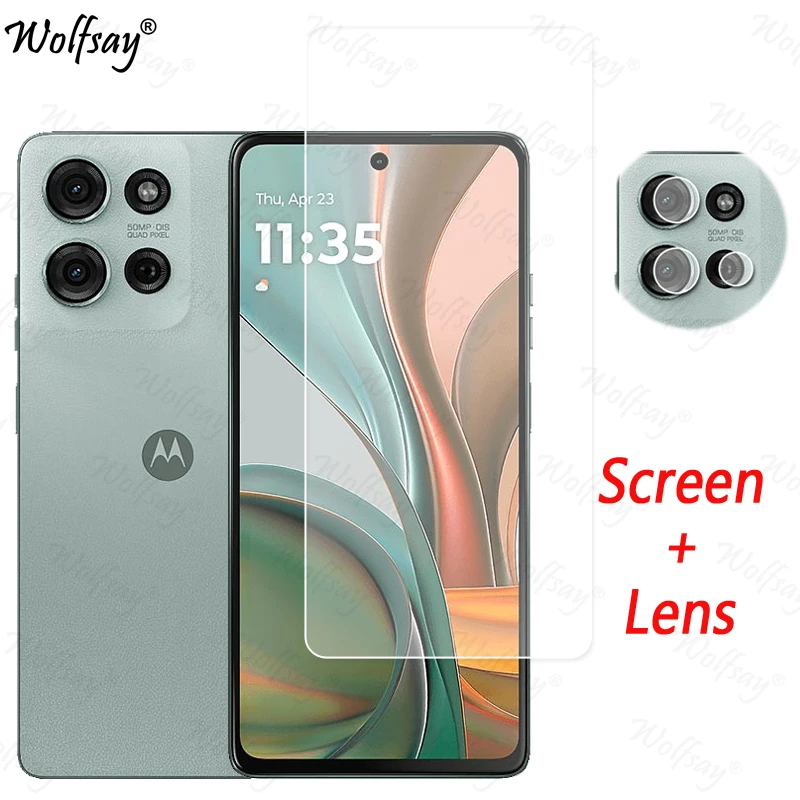 Enhanced Camera Lens and Screen Protector with Tempered Glass - 6.78 Inch