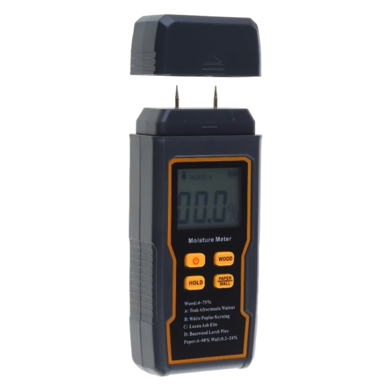 

Digital Moisture Detector Meter Tester Firewood Moisture Cement Mortar