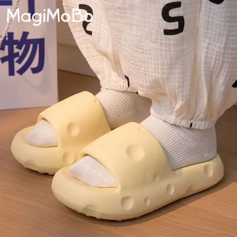 

New Summer Beach Thick Platform Slipper Women Korean Eva Slippers for Home Flip Flops Ladies Fashion Soft Cheese Styling Sandals