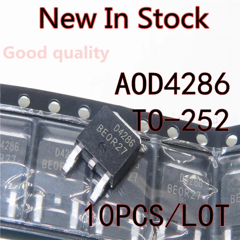 10 개/몫 AOD4286 D4286 TO 252 MOS FET N 채널 14A 100V 재고 있음|10 pcs ...