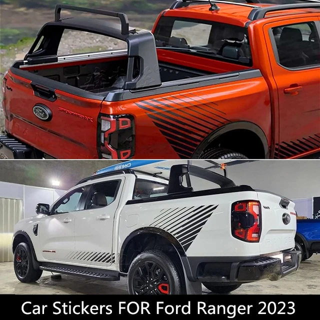 Nuovi adesivi per auto personalizzati per Ford Ranger 2023 accessori per  decalcomanie fuoristrada alla moda modificati - AliExpress
