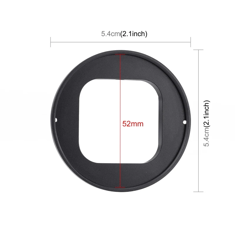 GoPro HERO12 HERO11 HERO10 HERO9 블랙 카메라 CPL 필터 및 UV 필터(어댑터 링 액세서리 포함)용 PULUZ 52mm UV 렌즈 필터