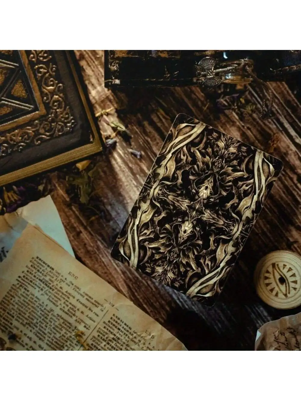 1Pc-54 악마의 눈 카드 놀이의 고화질 그래픽, 멋진 카드 마술 연습 보드 게임, 퍼즐 하드 카드, 내구성-Freehip.co.kr