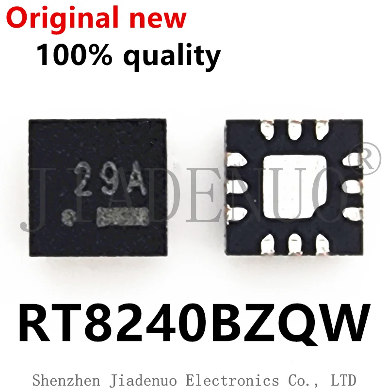 

Набор микросхем RT8240BZQW, RT8240BZQW чипсет с шелковым экраном 29A 29, начинающийся с QFN12 RT8240B, (5-10 шт.), 100%