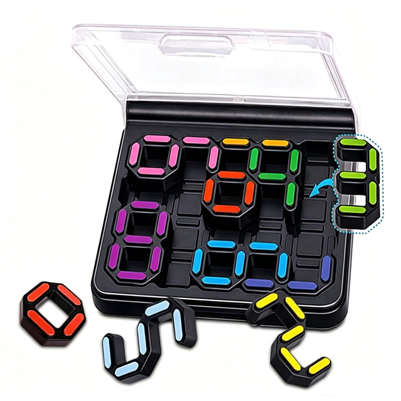Math Number Puzzles 120Challenges Logical Thinking Training IQ Test Educational Toys Strategy Board Games for Kids Adults