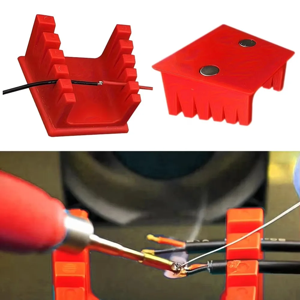 Fixed Clip Welding Wire Fixture ABS Welding Bench Station Motherboard Soldering Repair Tool High Temperature