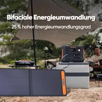 Panneau solaire pliable Jackery SolarSaga 100, module solaire pour Jackery Explorer 500/1000 V2 – module photovoltaïque 100W, système solaire pour le camping et le jardin 2