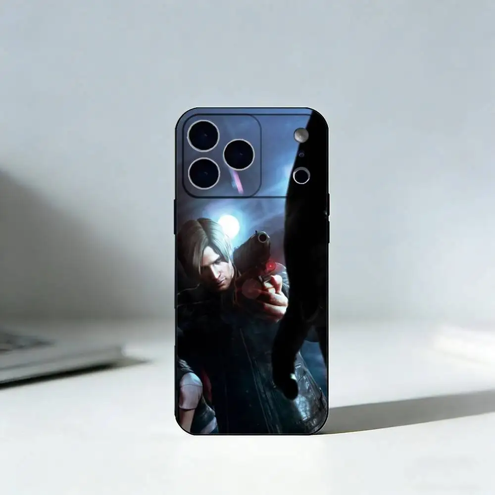 Resident Evil Black Silicone Phone Case