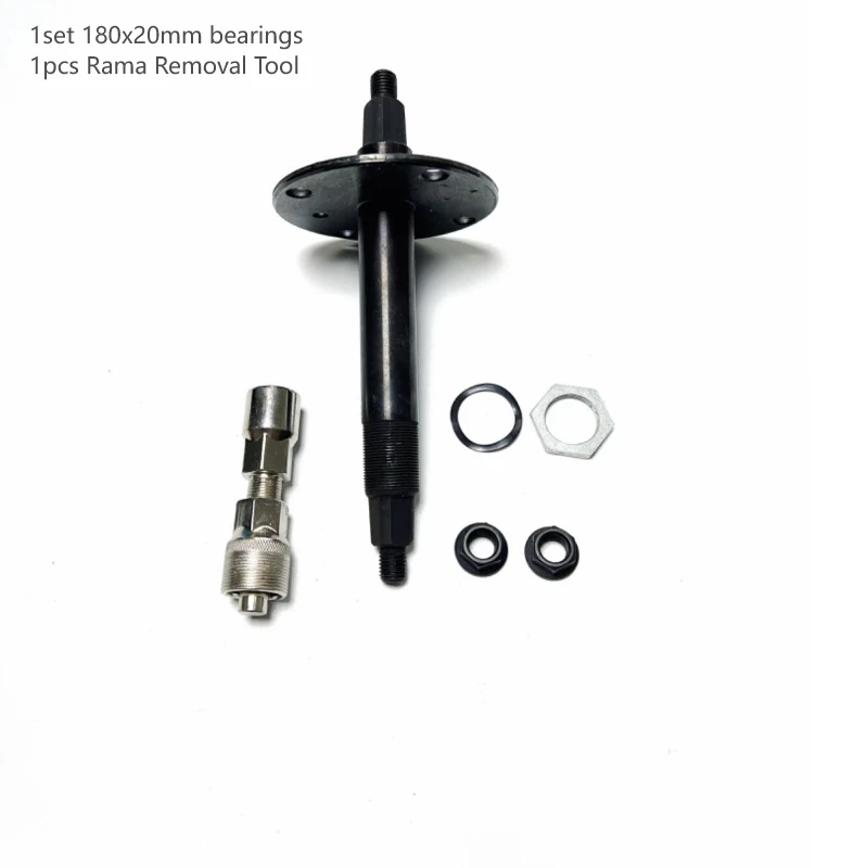 A set of dynamic cycling centre bearing parts exercise bike drive bearings universal gym exercise bike centre bearing parts