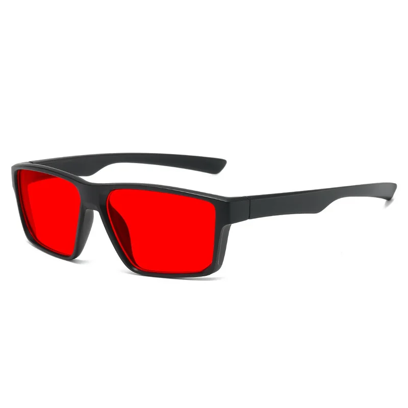 Universal Gaming Glasses with Red-Orange Lenses and Blue Light Protection