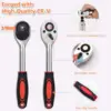 1/4 3/8 1/2 Inch Ratchet Wrench 24 Tooth Drive Ratchet Socket Wrench Tool Multi-funtion DIY Hand Tool Ratchet Handle Wrench 4