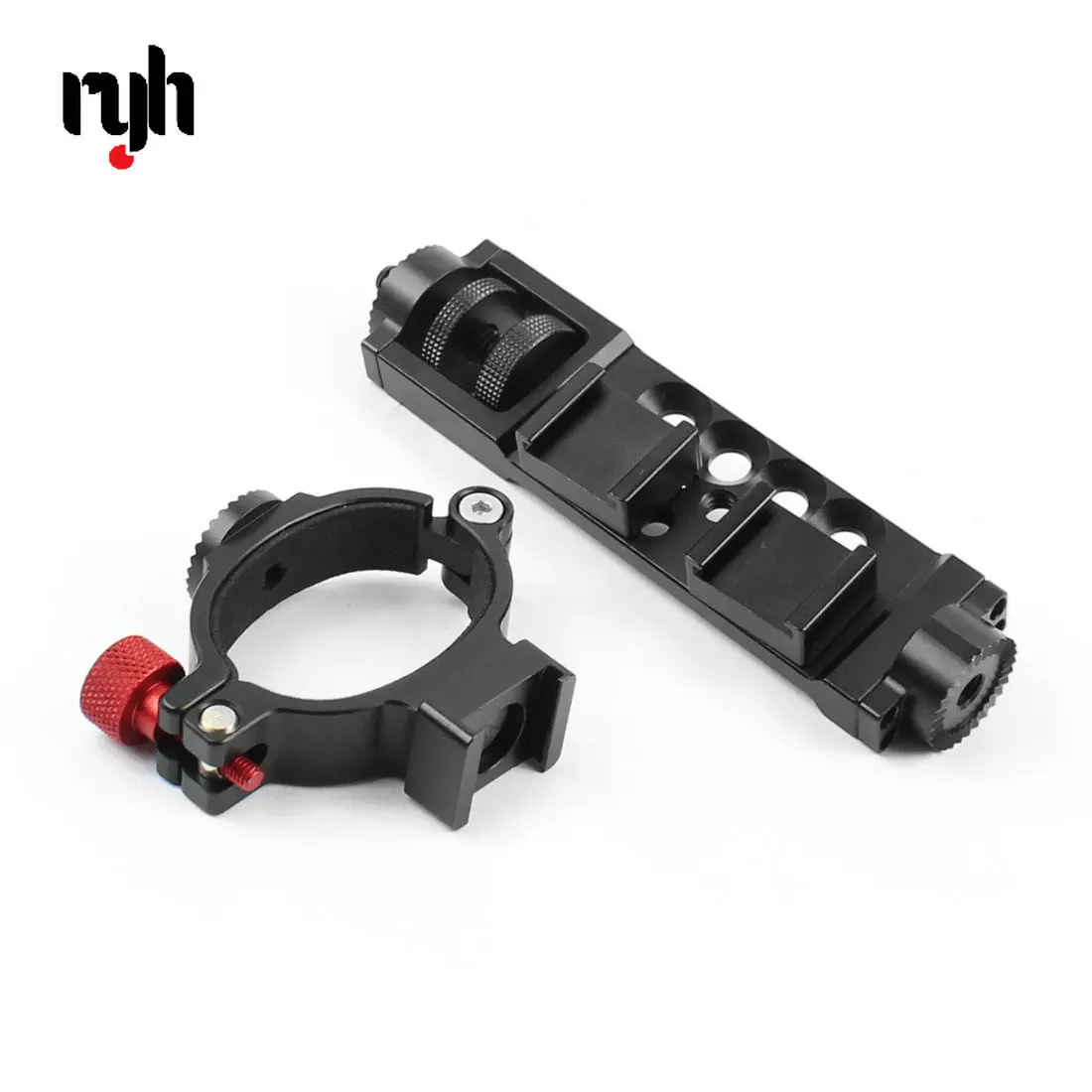 Morsetto Adattatore Braccio Prolunga O-Ring Per Microfono Video Dji Osmo Mobile 2 E Slitta Calda A Led 1/4 Fili E Attacco A Rosetta