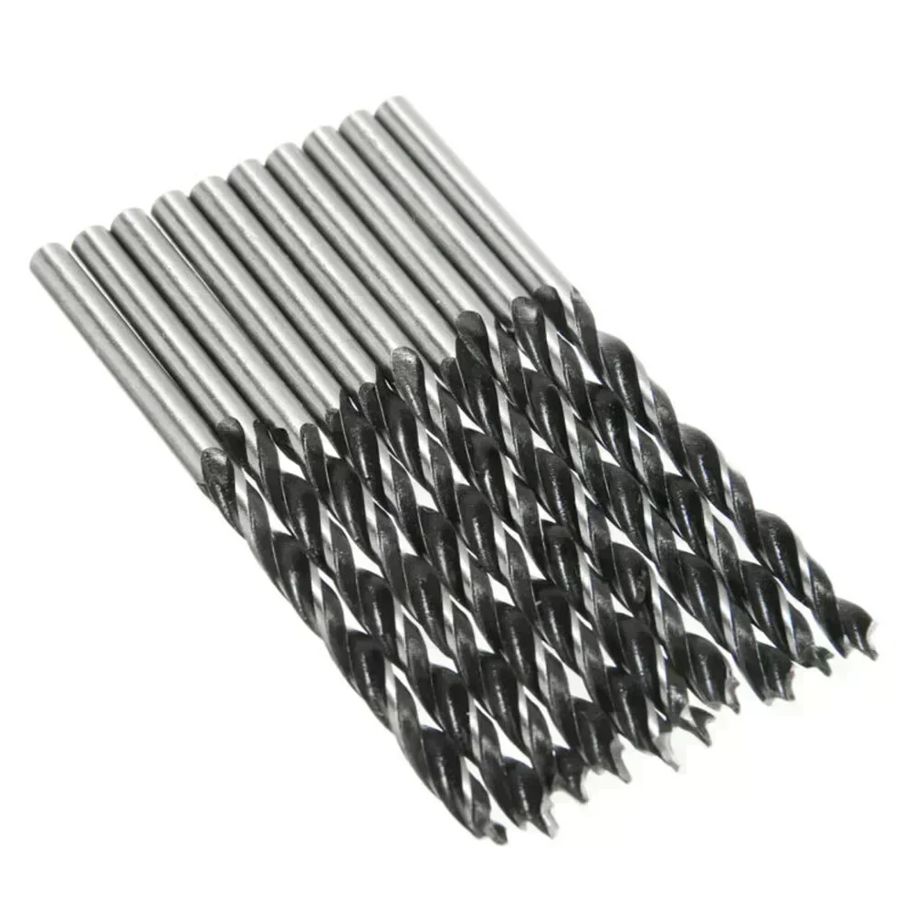 10 stücke Holzbearbeitung Spirale Bohrer Kit 5mm/4mm/3mm Durchmesser holz Bohrer Mit Mittelpunkt Holz Bohrer Set power werkzeug teile