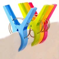 4/8/20/30Pcs Beach Towel Clips Plastic Quilt Pegs for Laundry Sunbed Lounger Clothes Pegs Home Bathroom Organization 2