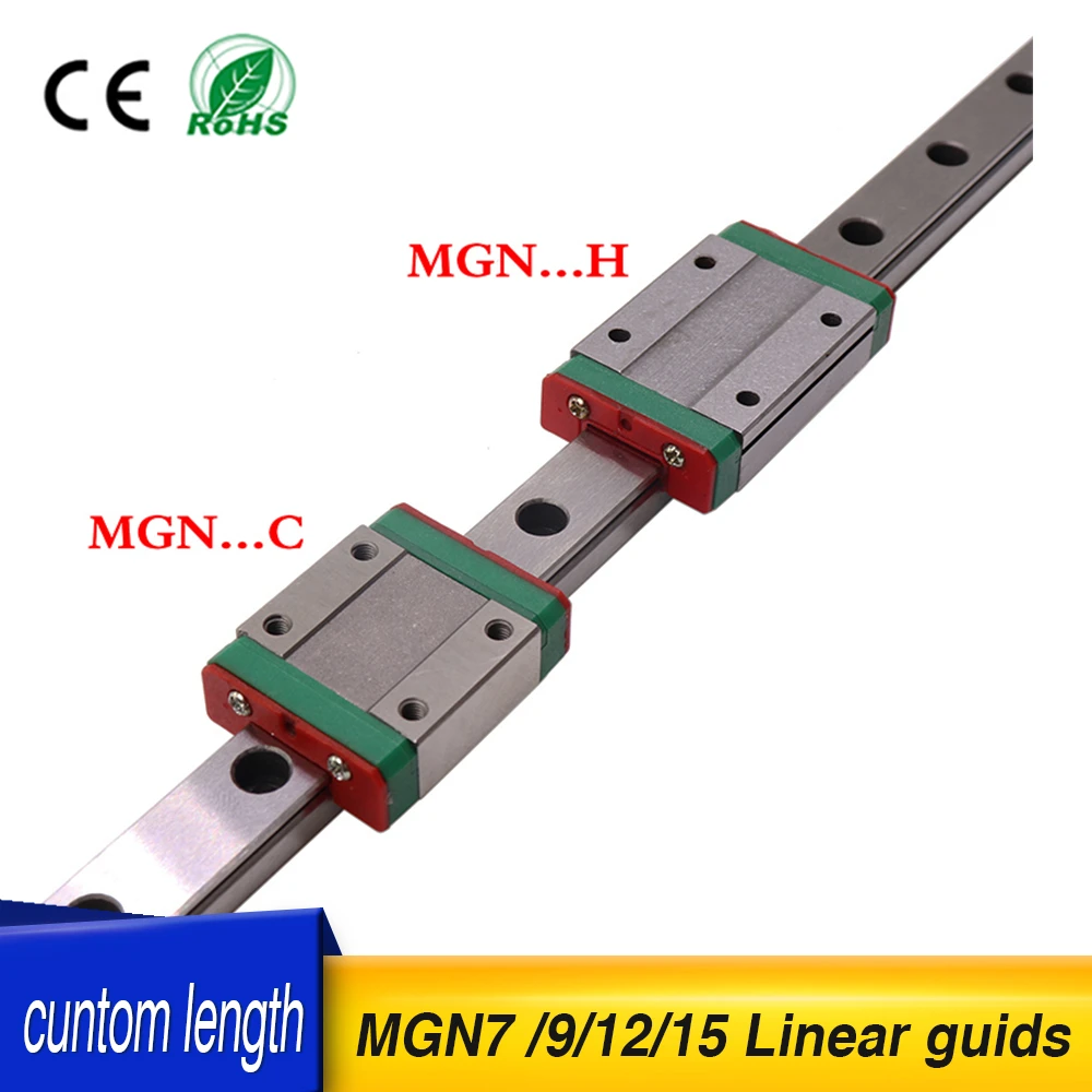QOHFLD Printer Accessories MGN12 MGN7 MGN15 MGN9 100 300 1000mm Miniature Linear Rail Slide 1pc MGN9 Linear Guide+1pc MGN9H Carriage CNC 3D Printer Parts Color : MGN12C, Size : 200mm QOHFLD Printer Accessories MGN12 MGN7 MGN15 MGN9 100 300 1000mm Miniature Linear Rail Slide 1pc MGN9 Linear Guide+1pc MGN9H Carriage CNC 3D Printer Parts Color : MGN12C, Size : 200mm