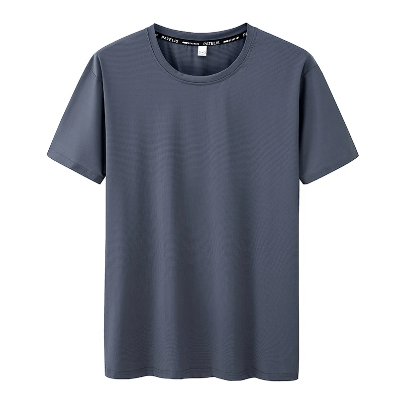 플러스 사이즈 속건성 스포츠 티셔츠 남성용, 여름 반팔, 오버사이즈 티 스포츠, 러닝 헬스장, 조깅 운동, 6XL, 7XL