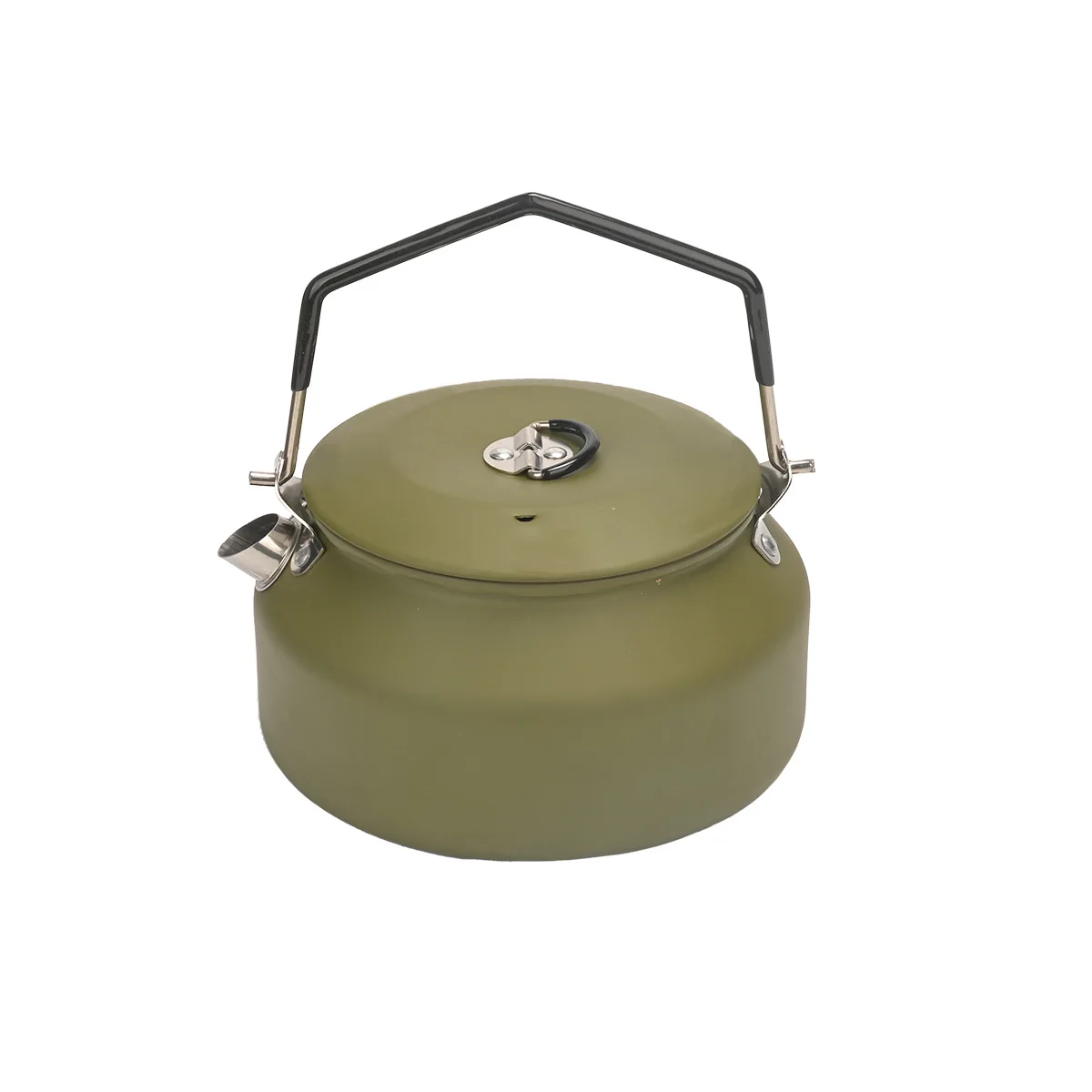 15*10cm 304 mini staInless steel 1L kettle food grade bottle storage portable camping for teapot coffee tools out door home set