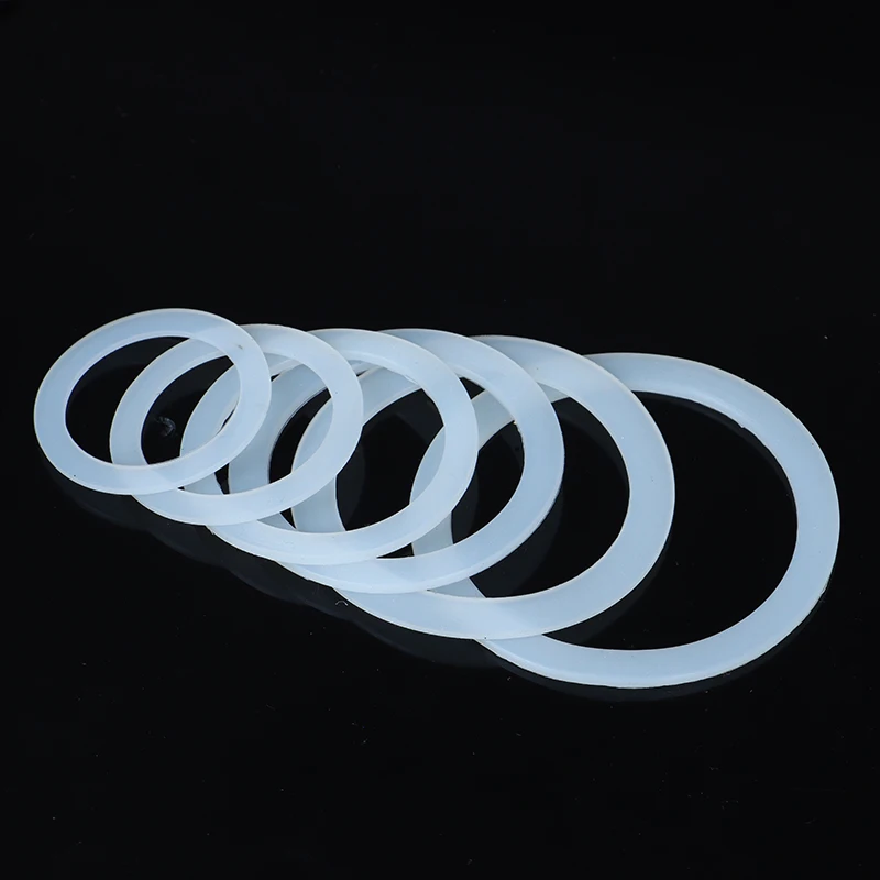 Silicone Seal Ring 1PC Flexible Washer Gasket Ring Replacement For Moka Pot Espresso Coffee Makers Accessories