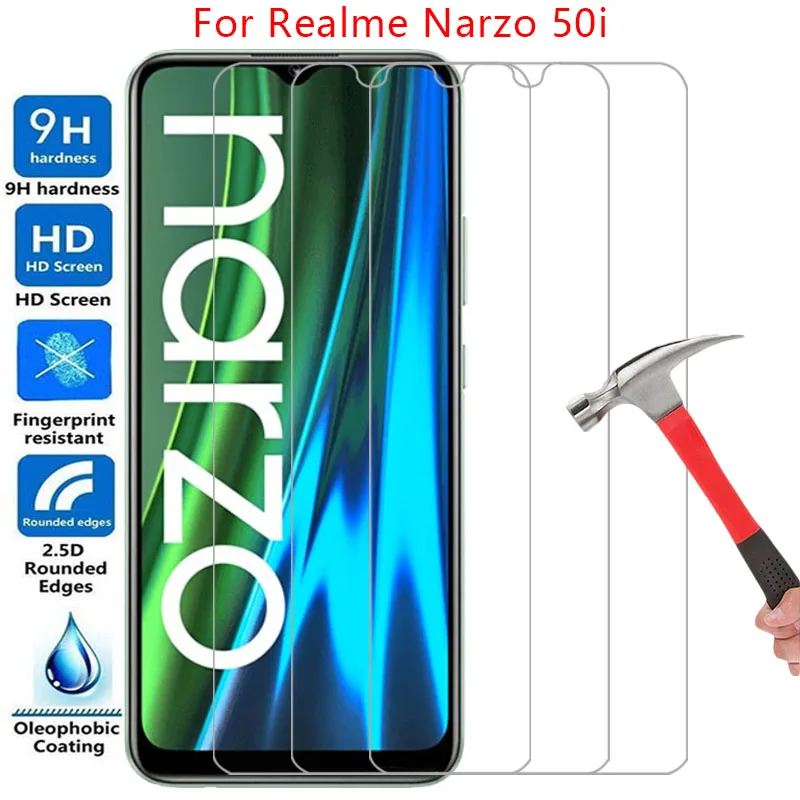 Pellicola Salvaschermo Per Realme Narzo 50I Prime Vetro Temperato Protettivo Su Narzo50I 50 I I50 Iprime Film Realmi Reame Real Me Mi