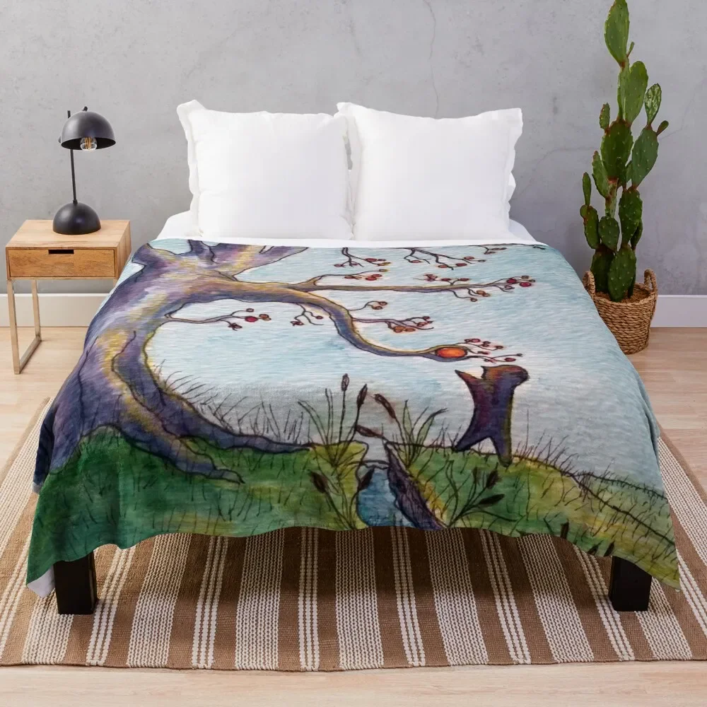 

A Giving Tree Throw Blanket Sleeping Bag cosplay anime sofa bed Soft Plush Plaid Blankets