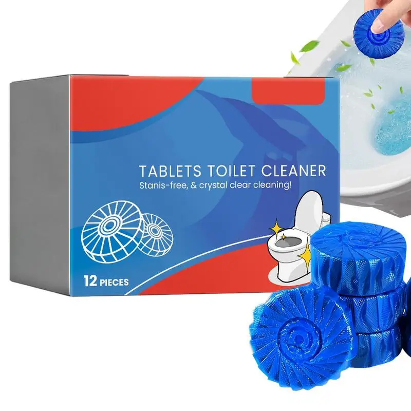 

Таблетки для очистки ёмкости для унитаза, 12 шт.