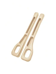 Dual Slot Car Seat Gap Fillers - Interior Accessories (Beige 2pcs)