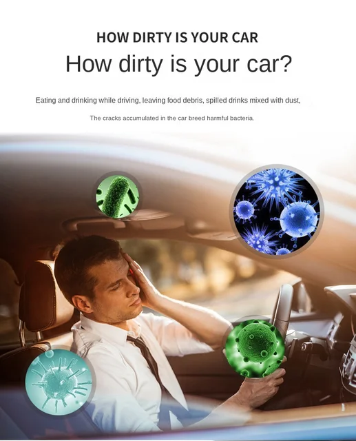 편리하고 효율적인 자동차 청소를 위한 범용 먼지 청소기