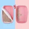 1/2/3Rolls Disposable Cat Litter Bags Disposable Pet Waste Bag with Drawstring Quick Clean Portable Cat Litter Box Liners Bags 4
