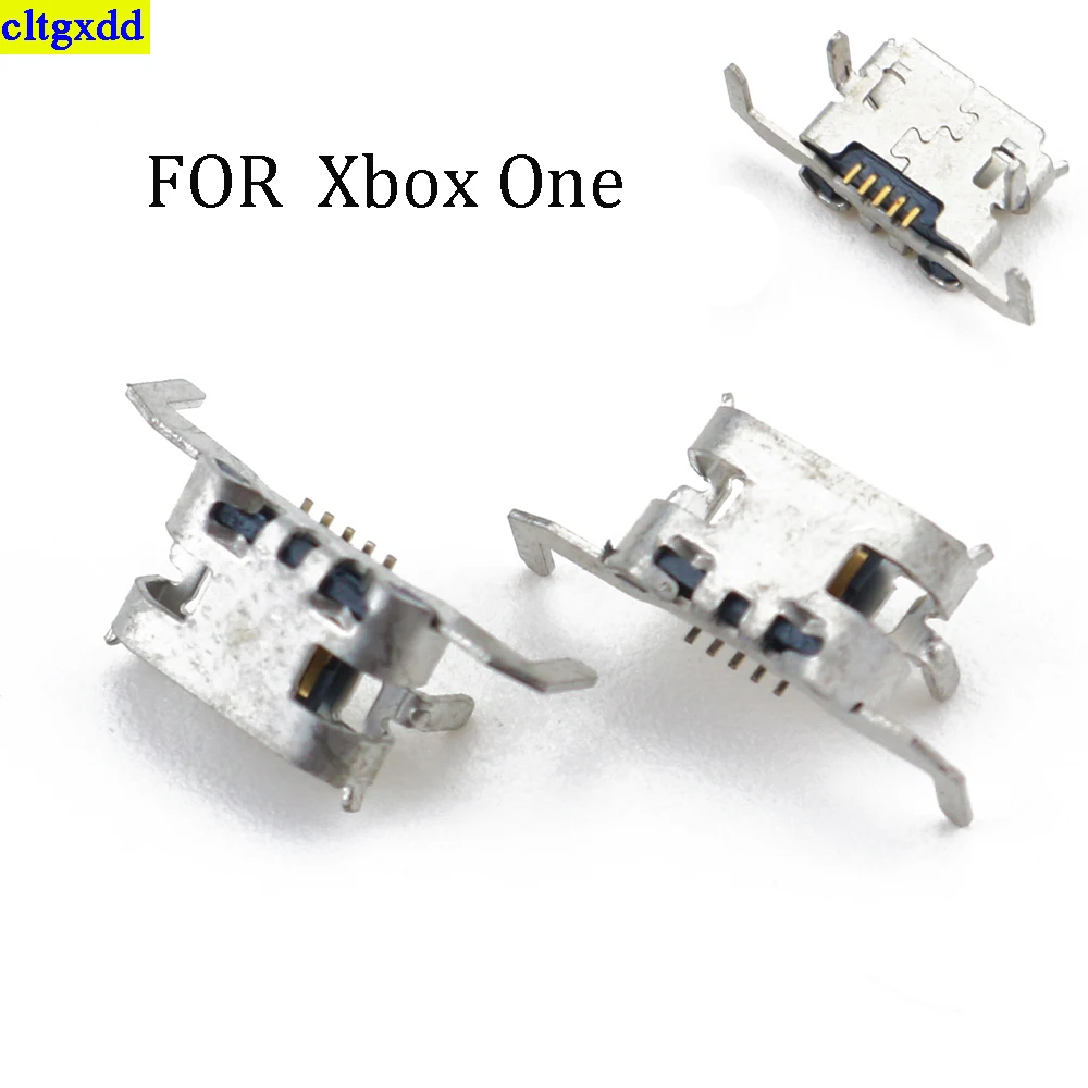 Cltgxdd 2-10 Pezzi Per Xbox One Controller Alimentazione Porta Di Ricarica Connettore Caricatore Presa Riparazione Porta Micro Usb