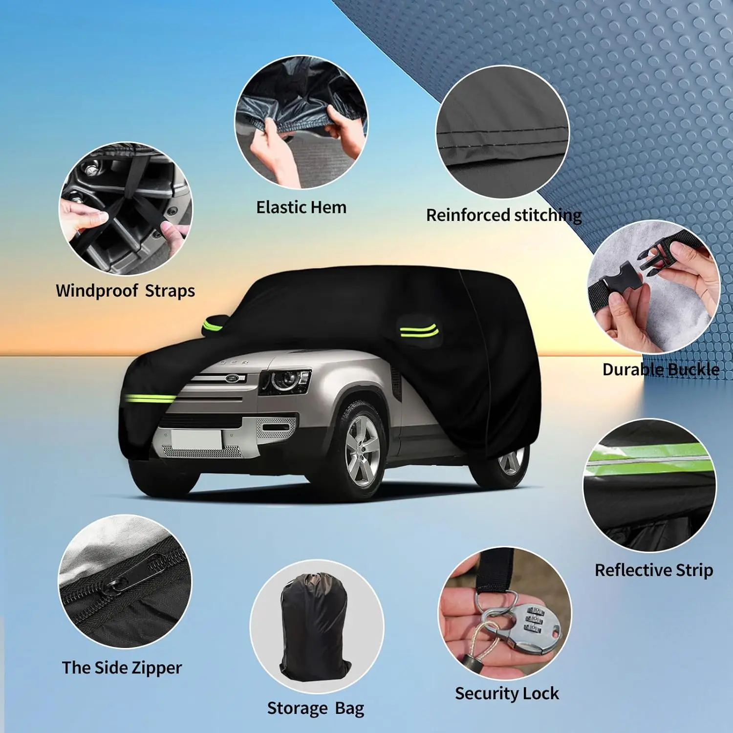 2020-2024 Land Rover Defender 90 2 ���� (������) ������ ��� ��õ�� ��ȣ �߿ܿ� ��� �ڵ��� Ŀ��