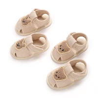 0-18M Baby Sandals For Boys And Girls Cute Bear Casual Shoes Soft And Comfortable Walking Shoes 1
