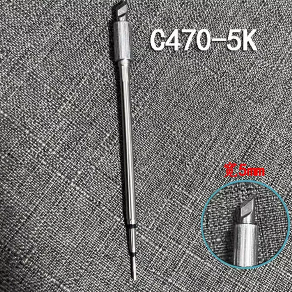 500 W Hochleistungs-Lötkolbenspitze aus reinem Kupfer C470 16DK 12 K 7,5 K 12DK 12D 4,2 D Schweißspitzen 10 C – Detail 5