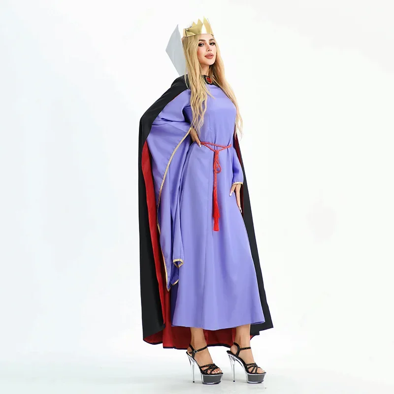 Halloween Carnival Party Anime Fairy Tale Princess Evil Queen Dress Play  Stage Performance Evening Costume Cosplay Costume Women - AliExpress  200000532