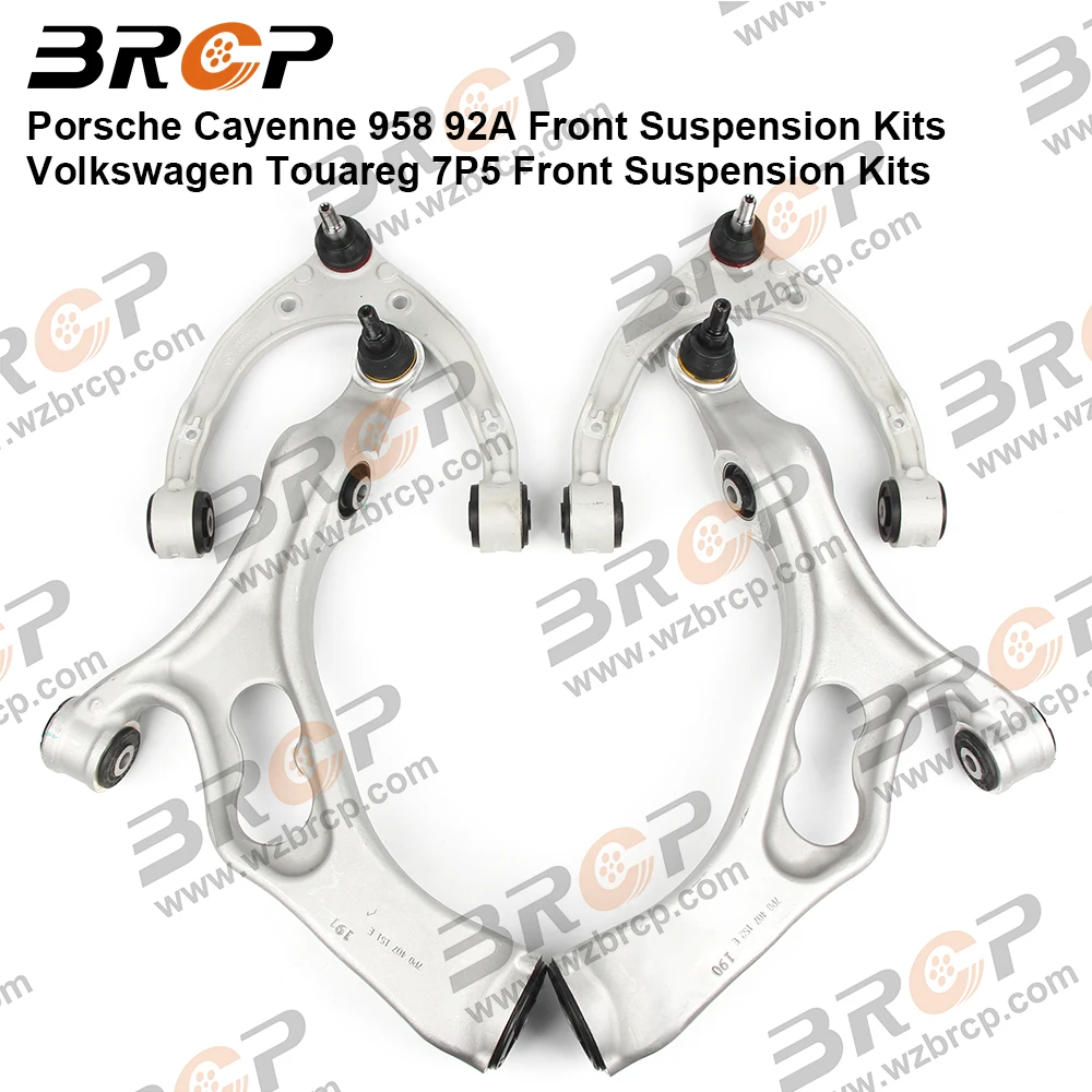 

BRCP Front Suspension Control Arm Kits 4PCS For Porsche Cayenne 958 92A VW Volkswagen 7P5 7P0407151E 7P0407152E 7P0407021