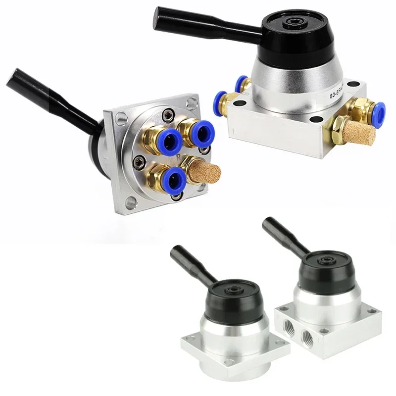 Válvula Rotativa Manual Pneumática Válvula de Controle do Cilindro K34r68d K34r69l Posições Vias